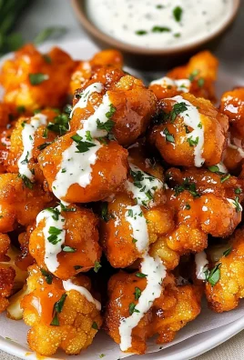40+ Vegan Super Bowl Recipes: Buffalo Cauliflower Wings