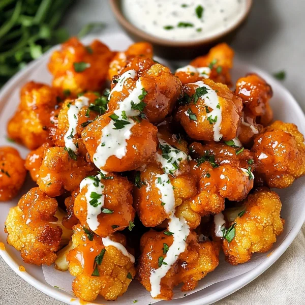40+ Vegan Super Bowl Recipes: Buffalo Cauliflower Wings