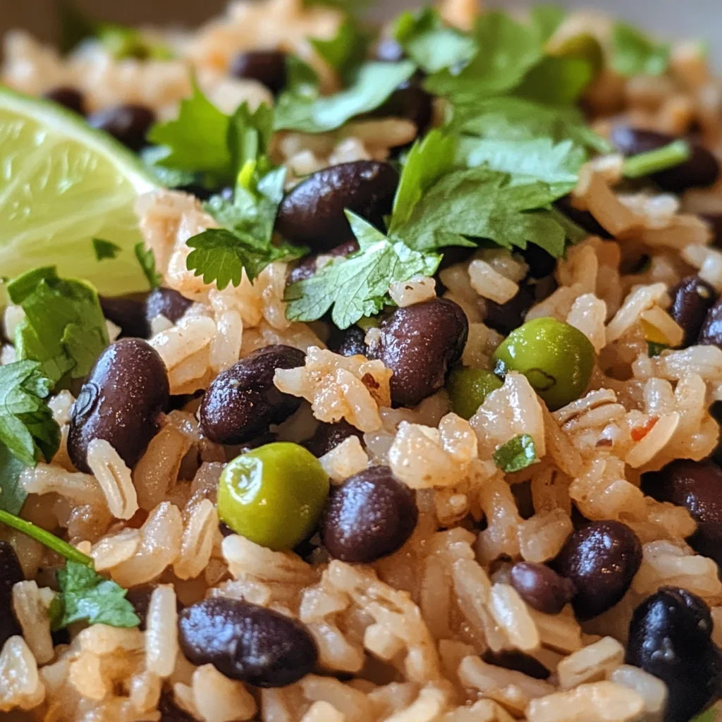 Black Beans and Rice with Green Chiles image 2