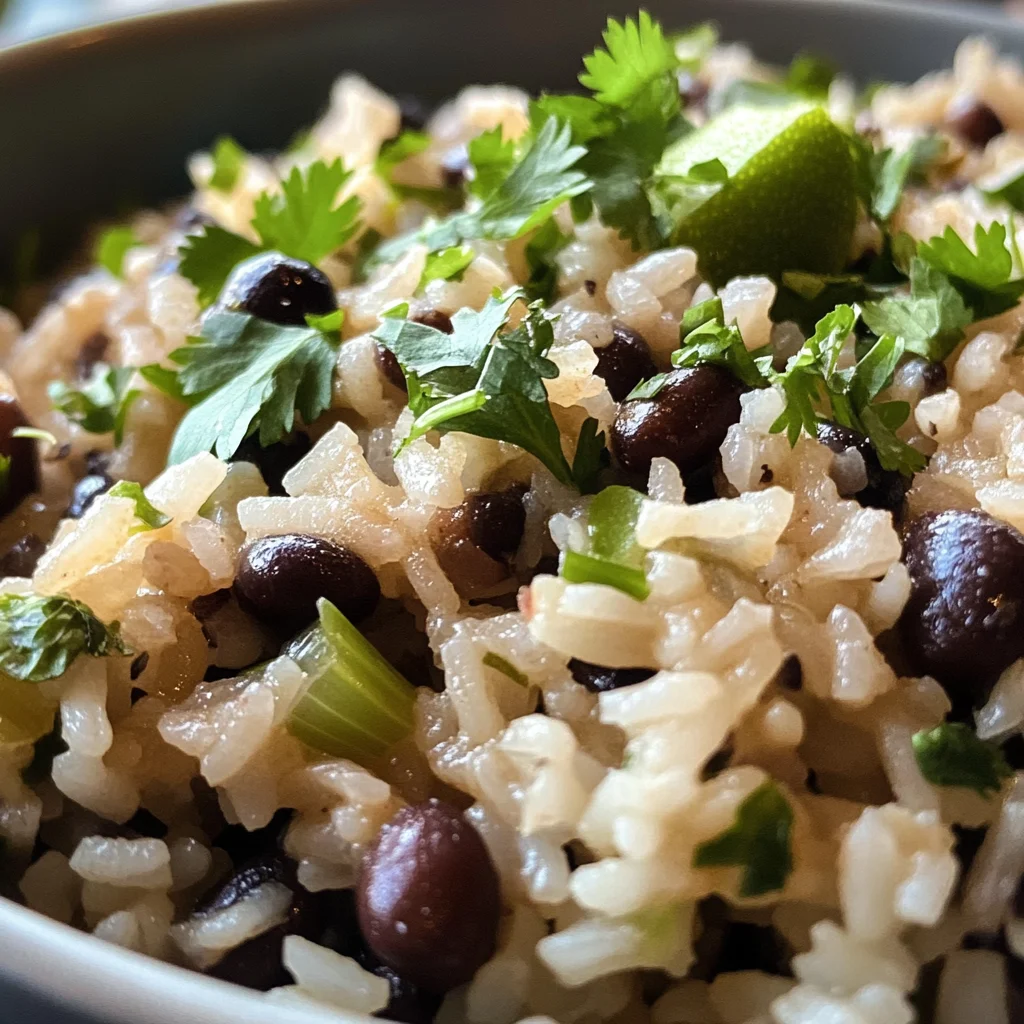 Black Beans and Rice with Green Chiles image 3