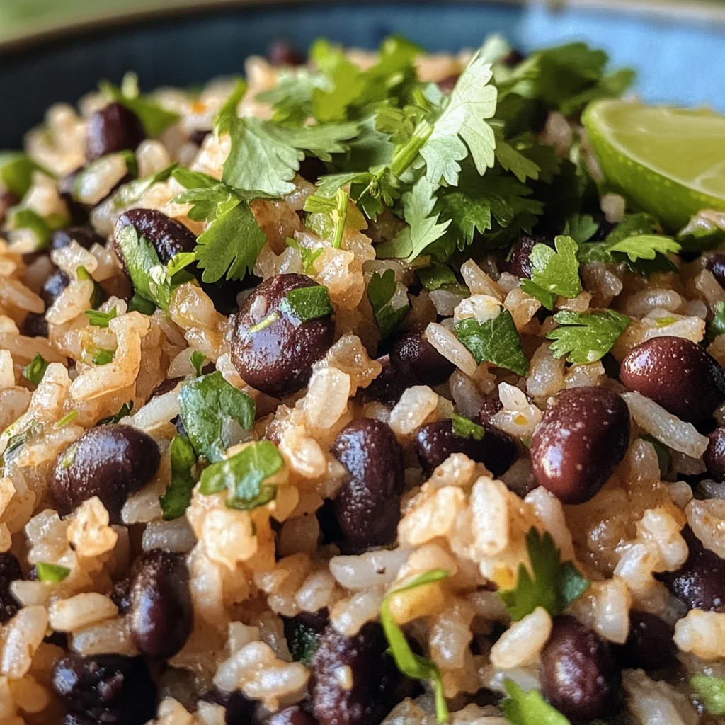 Black Beans and Rice with Green Chiles image 4