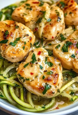 Chicken Scampi Zoodles