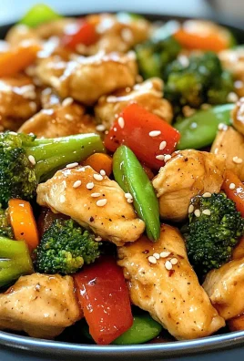 Chicken with Mixed Vegetable Stir Fry