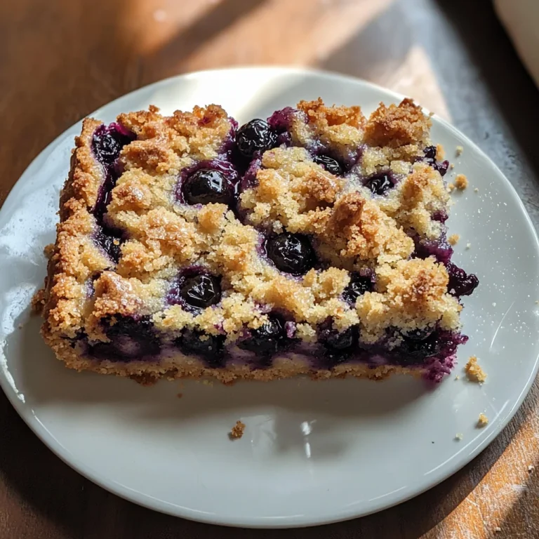 Classic Blueberry Buckle