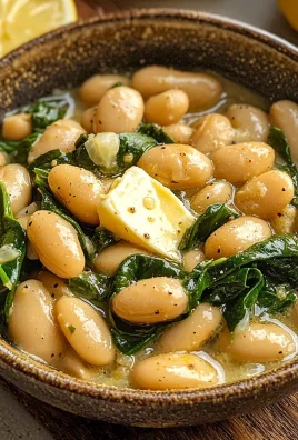 Creamy Lemon Garlic Butter Beans