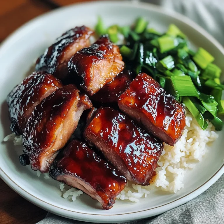 Delicious Char Siu Chicken Recipe: Perfectly Marinated Thighs
