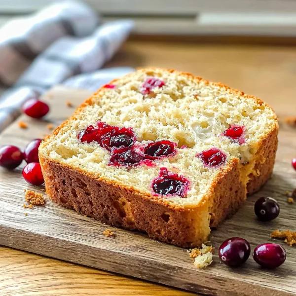 Delicious Cream Cheese Cranberry Bread Recipe for the Holidays