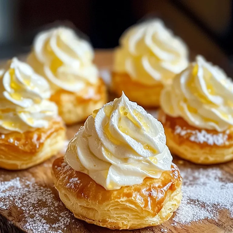 Delightful Springtime Lemon Cream Puffs Recipe