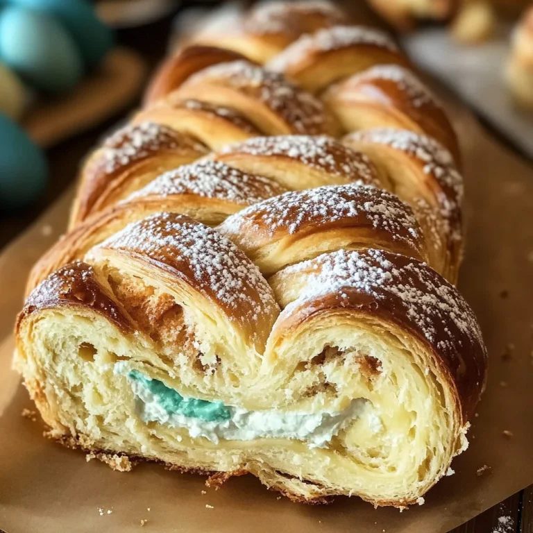 Easter Cream Cheese Babka