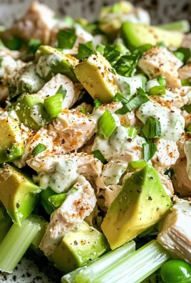 Easy Avocado Chicken Salad