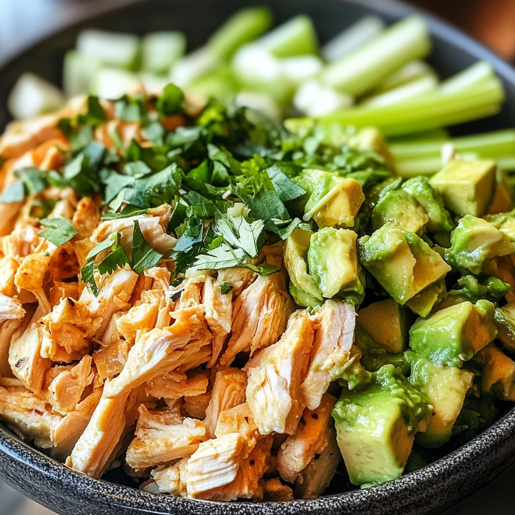 Easy Avocado Chicken Salad
