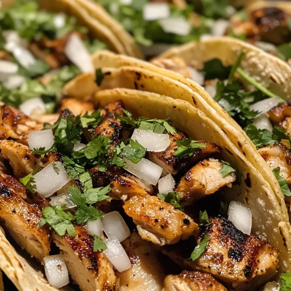 Easy Chicken Street Tacos Recipe
