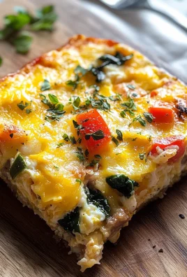 Easy Cottage Cheese Egg Bake