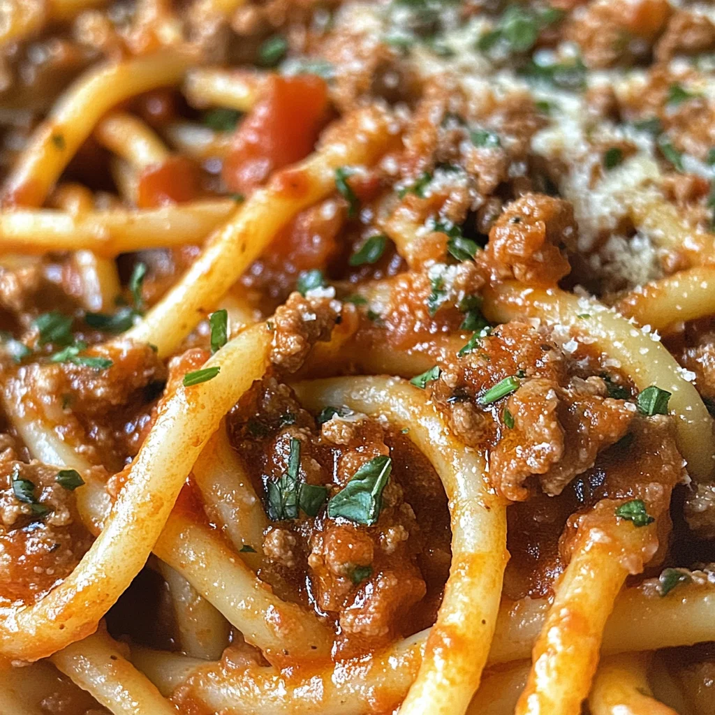 Easy Homemade Meat Sauce