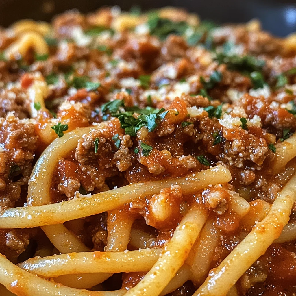 Easy Homemade Meat Sauce