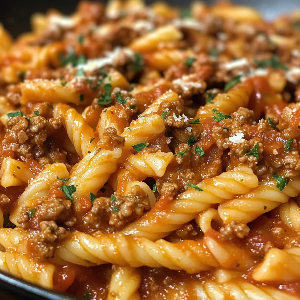 Easy Homemade Meat Sauce