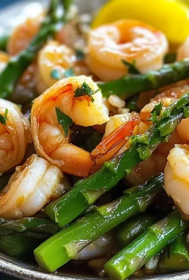 Easy Lemon Asparagus Shrimp Recipe
