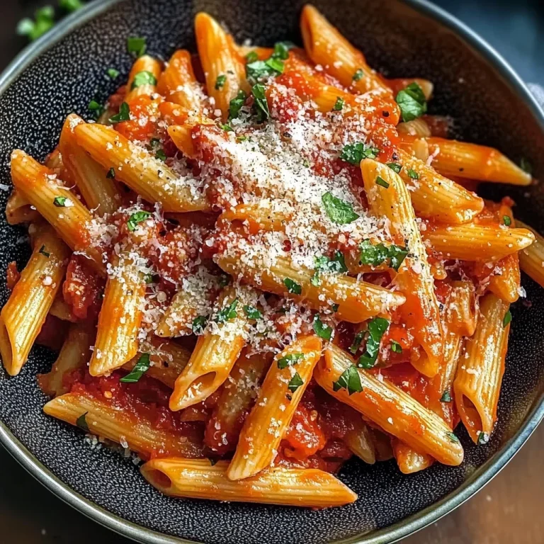Easy Spicy Arrabbiata Pasta (20-Minutes)