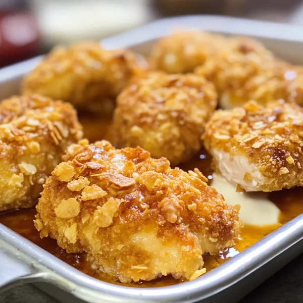 Famous Butter Ritz Chicken Recipe (Nugget Style)