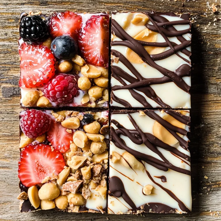 Frozen Cottage Cheese Bark (Easy & High Protein!)