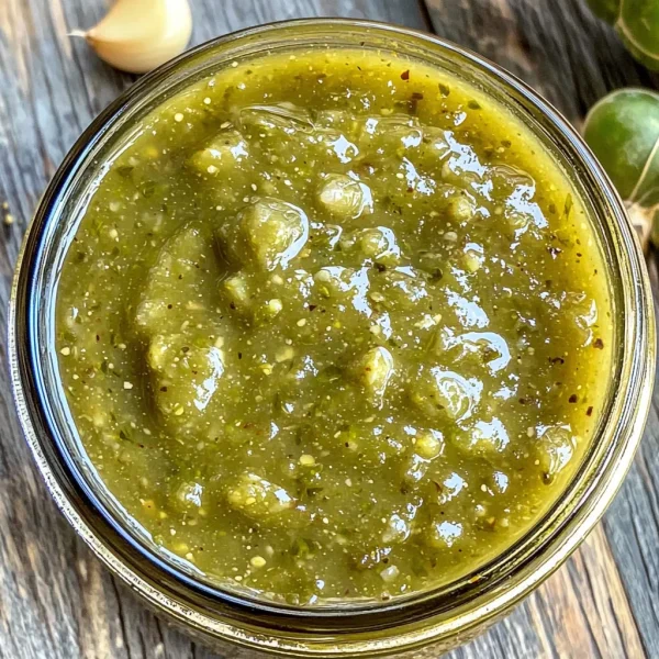Green Enchilada Sauce Recipe