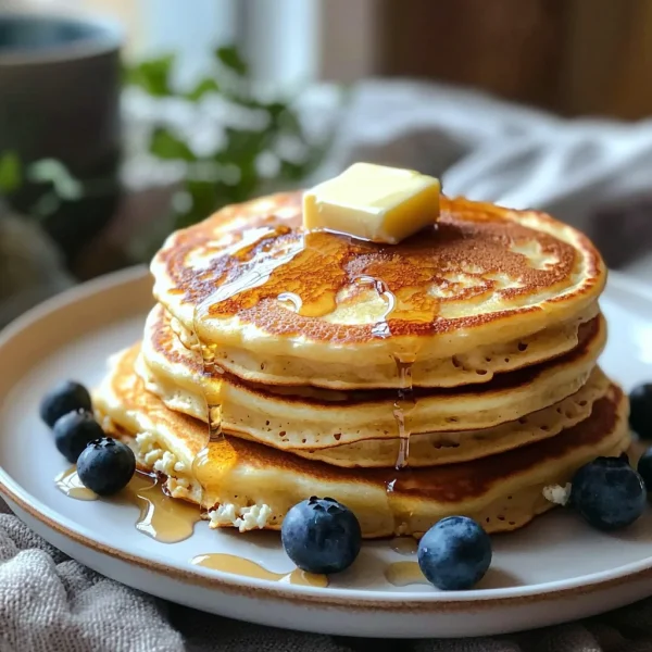 High Protein Cottage Cheese Pancakes Recipe (Easy & Fluffy!)