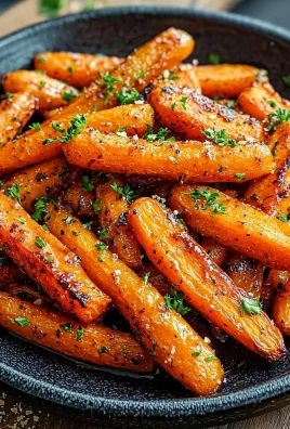 Honey Garlic Butter Roasted Carrots