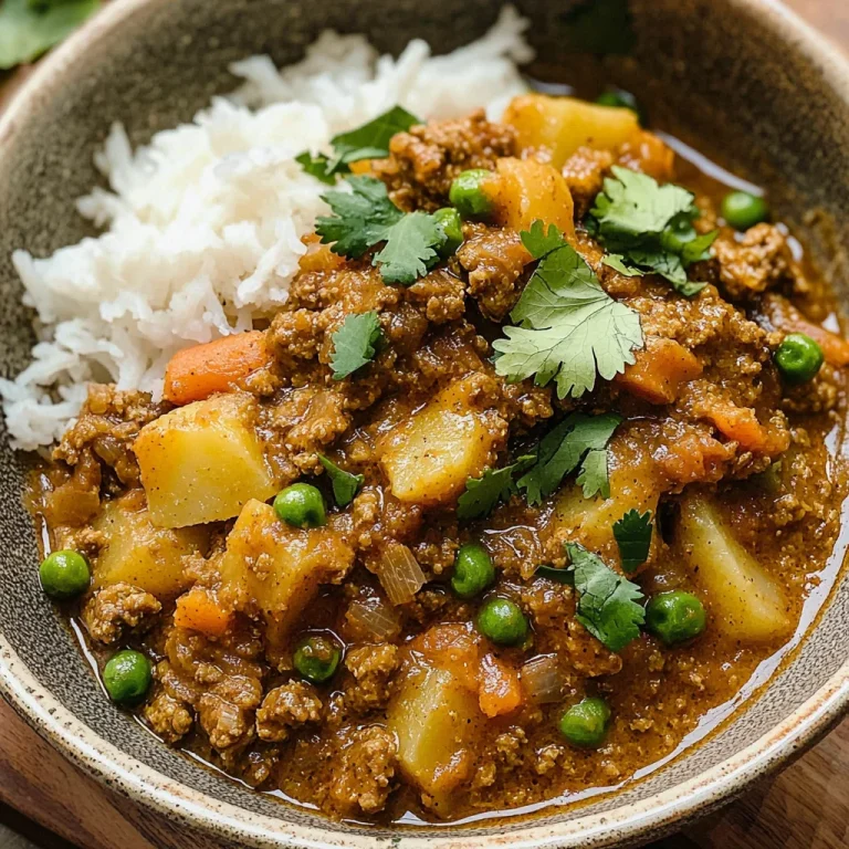 Keema Curry Recipe (Ground Beef Curry)