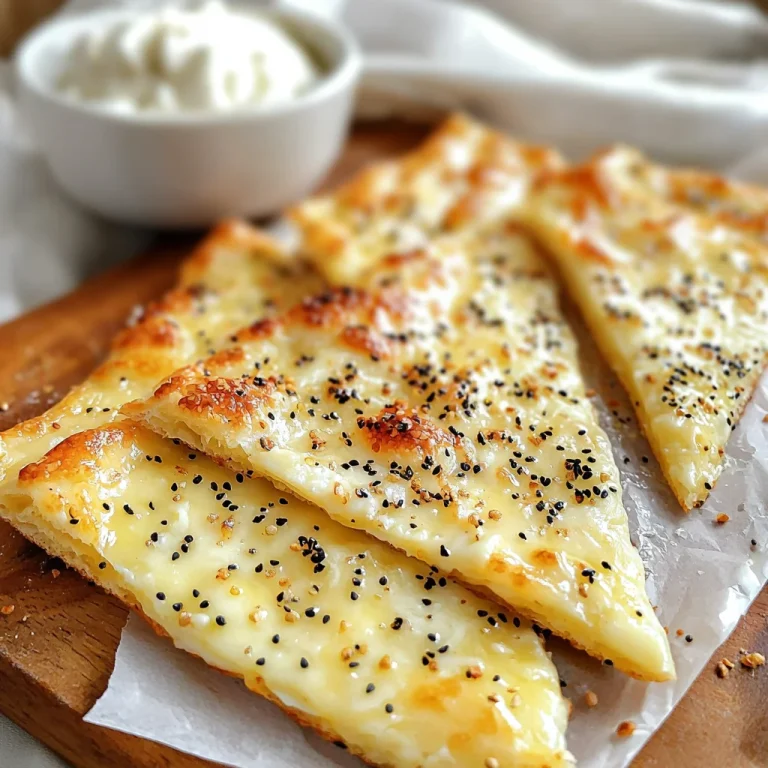 Keto Cottage Cheese Flatbread
