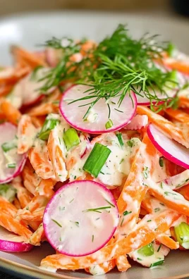 Keto Creamy Carrot and Radish Salad
