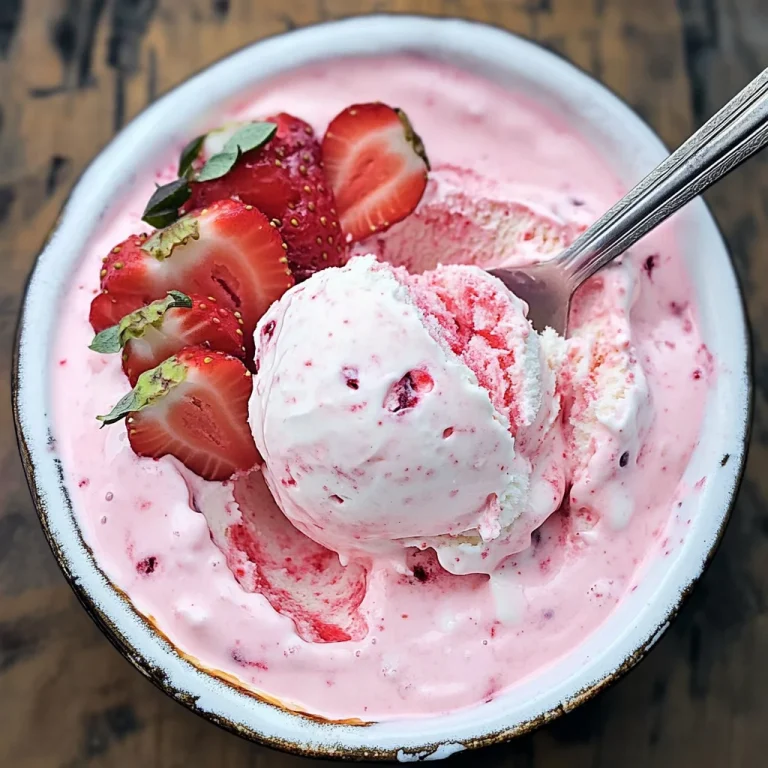 Keto Strawberry Ice Cream