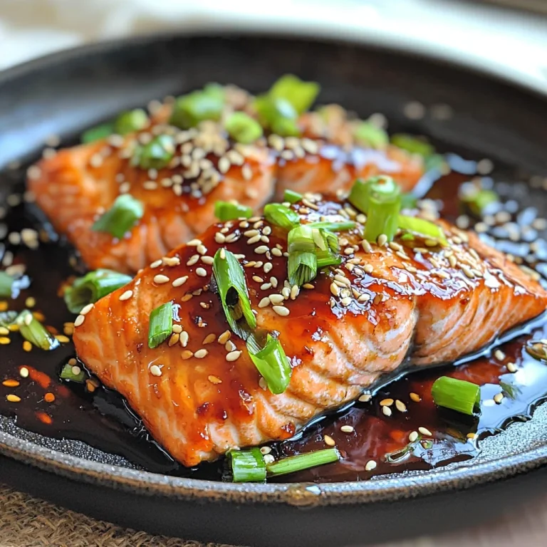 Keto Teriyaki Salmon