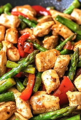 LOW CARB CHICKEN ASPARAGUS STIR FRY