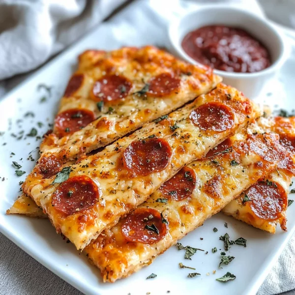 LOW CARB PIZZA BREADSTICKS RECIPE