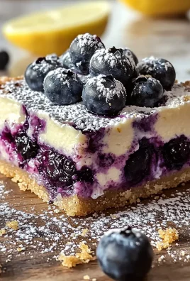 Lemon-Blueberry Cream Cheese Bars