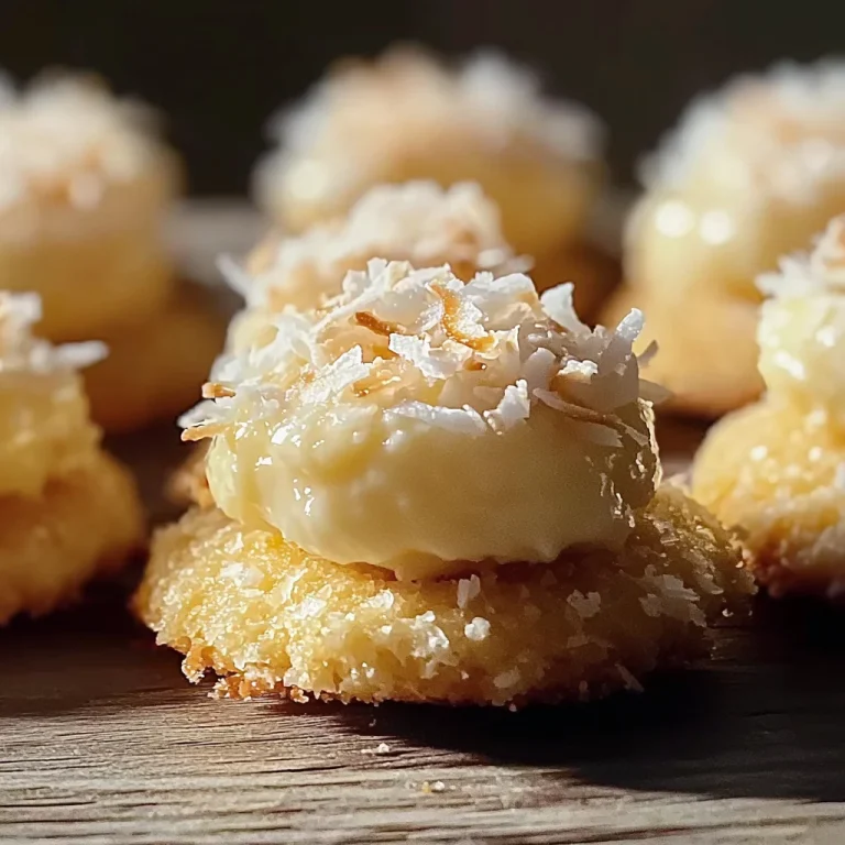 Lemon Coconut Cheesecake Cookies