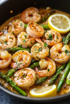 Lemon Garlic Shrimp and Asparagus (20-Minutes)