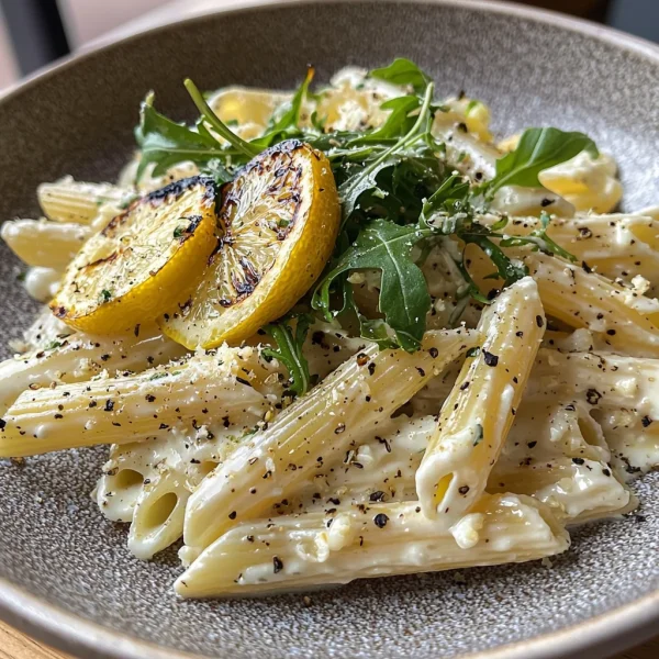 Lemon Ricotta Pasta with Arugula