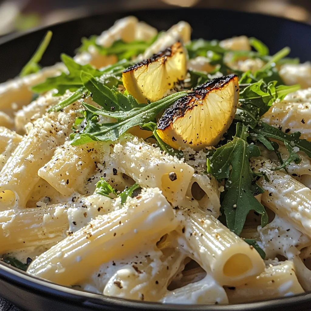 Lemon Ricotta Pasta with Arugula image 2