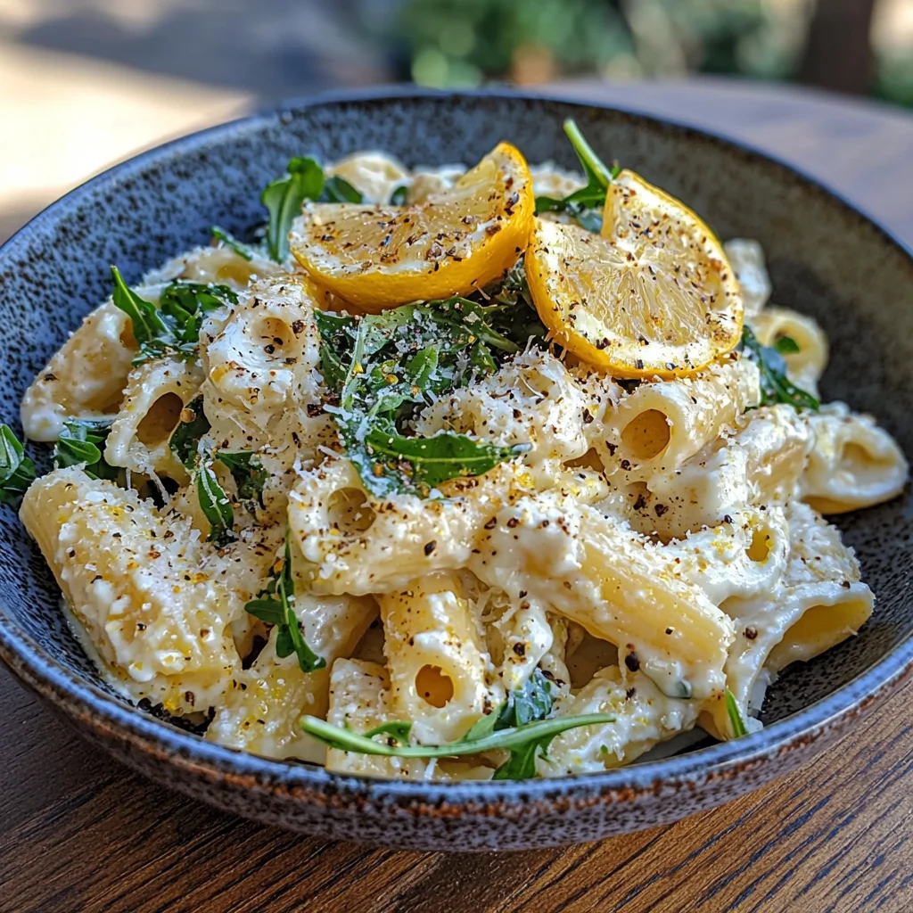 Lemon Ricotta Pasta with Arugula image 3