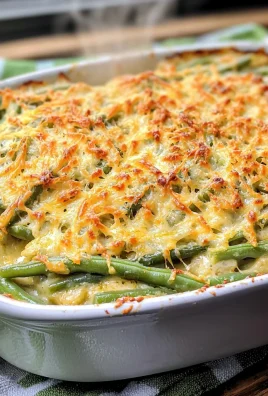 Low-Carb Cheesy Green Bean Casserole