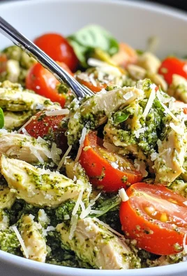 Low-Carb Pesto Chicken Salad