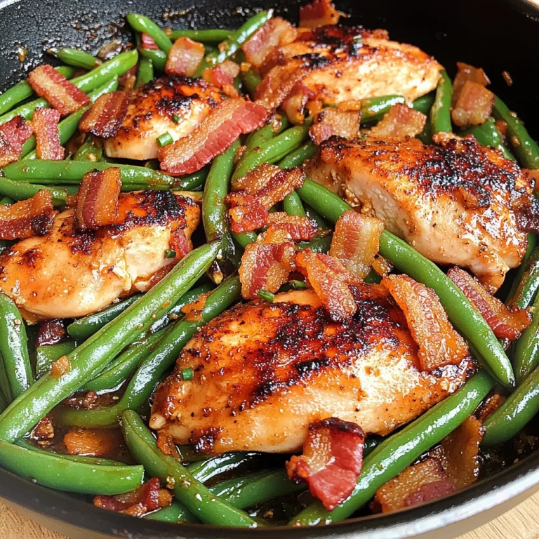 Low Carb Crack Green Bean Chicken Skillet
