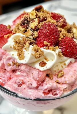 Low Carb Strawberry Cheesecake Fluff