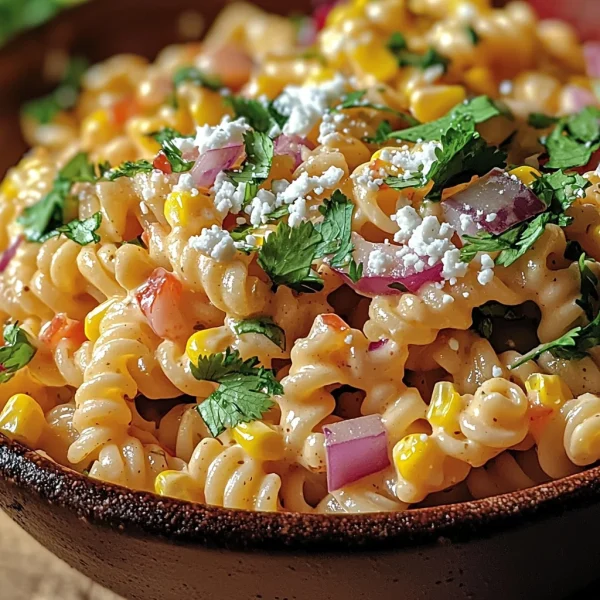 Mexican Street Corn Pasta Salad