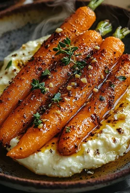 Roasted Carrots with Whipped Ricotta & Hot Honey