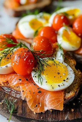 Smoked Salmon Niçoise Toast