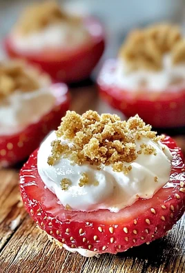 Strawberry Cheesecake Strawberry Bites