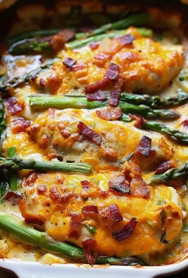 Asparagus & Bacon Chicken Potato Casserole