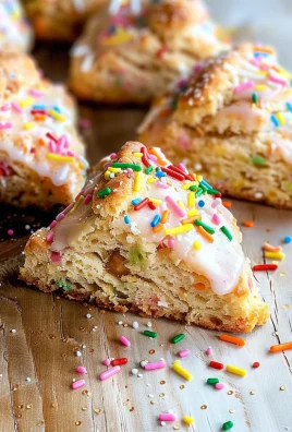Birthday Cake Scones